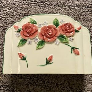 Vintage Otagiri Mary Ann Baker Napkin Holder‎ - Japan